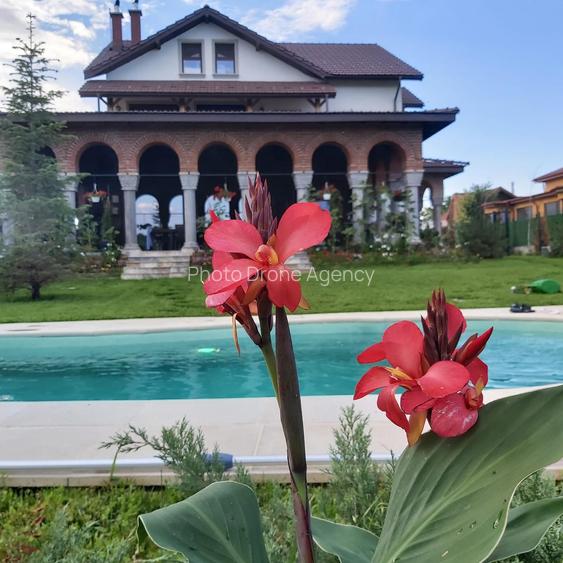 Vând Vilă Lux Neo-Românească Corbeanca: Lac, Piscină, Panoramă Unică - 3