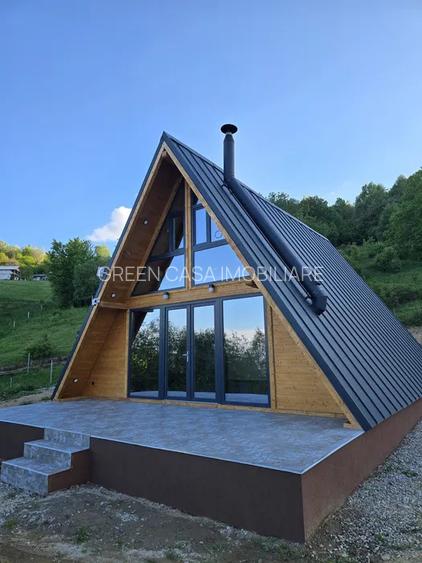 Cabană A-Frame – Valea Ierii, jud. Cluj | 145 mp utili | 1000 mp teren - 8