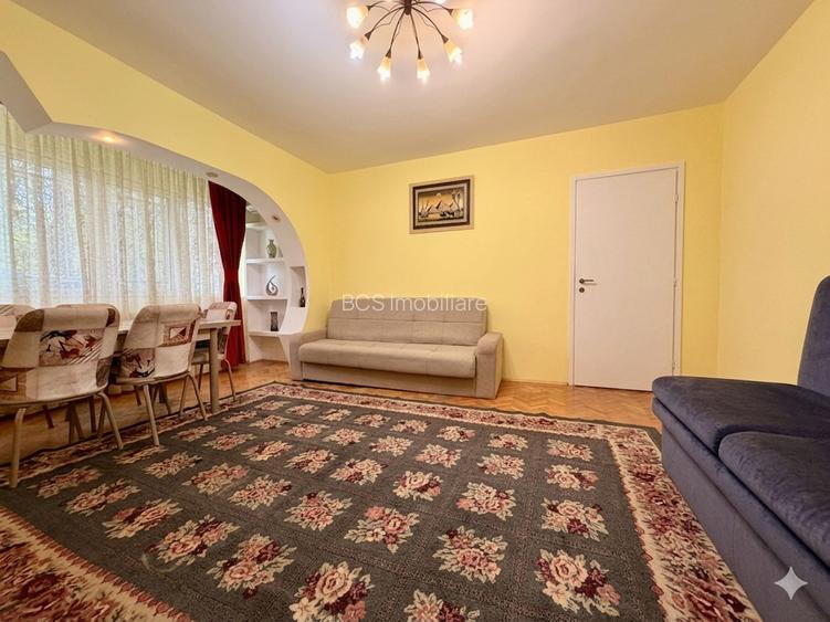 Inchiriere apartament 3 camere, parter, mobilat/utilat, bloc reabilitat | Pajura - 3