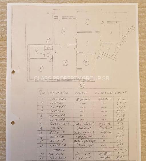 Spațiu birouri 120 mp | Mobilat | Calea 13 Septembrie – Piața Constituției - 15