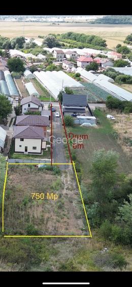 Teren intravilan 650 mp, utilități  - 4