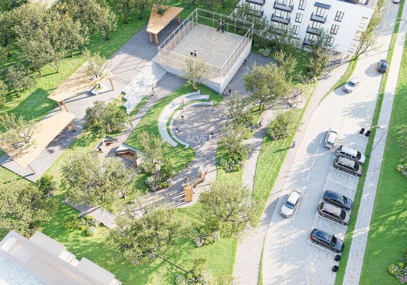 Apartament de 1 camera, ansamblu rezidential nou - 6