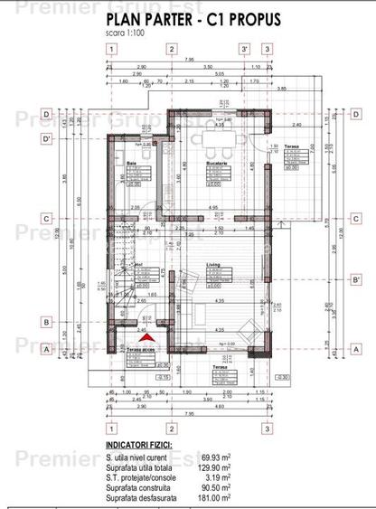 Vila 4 camere 2 băi, Bucium - Visan, 180mp - 4