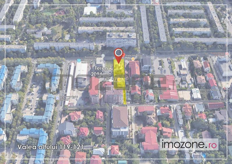 OPORTUNITATE INVESTITIE - Teren cu front stradal pe Valea Oltului - COMISION 0% - 5