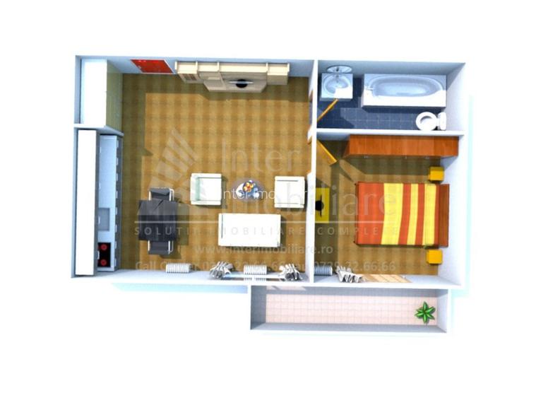 Apartament cu 2 camere Nedecomandat 152951 - 4