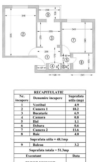 Apartament 2 Camere | Decomandat | Baneasa |  Bloc anvelopat |  Parcare - 2