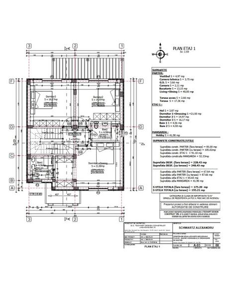 Casa single Otopeni 248.45mp, lot 464mp, influente neoromanesti - 6