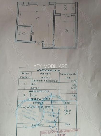 De vanzare apartament 2 camere semimobilat, zona Salaj - 8