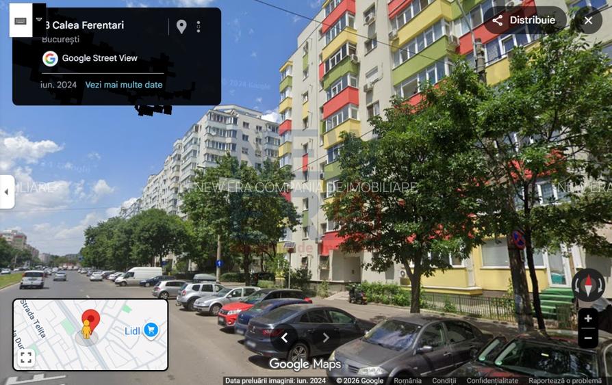 Apartament cu 2 camere de vanzare -  centrala termica  proprie - Calea Ferentari - 9