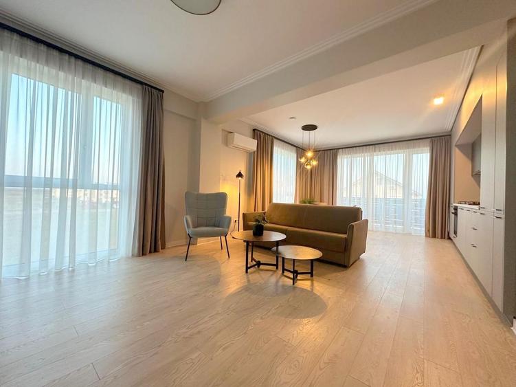 2 camere modern, mobilat și utilat, Dumbrăvița, parcare inclusă