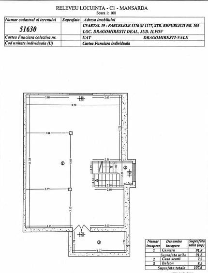 Casă 11 camere cu livadă pe Strada Republicii, Dragomirești-Deal - 1