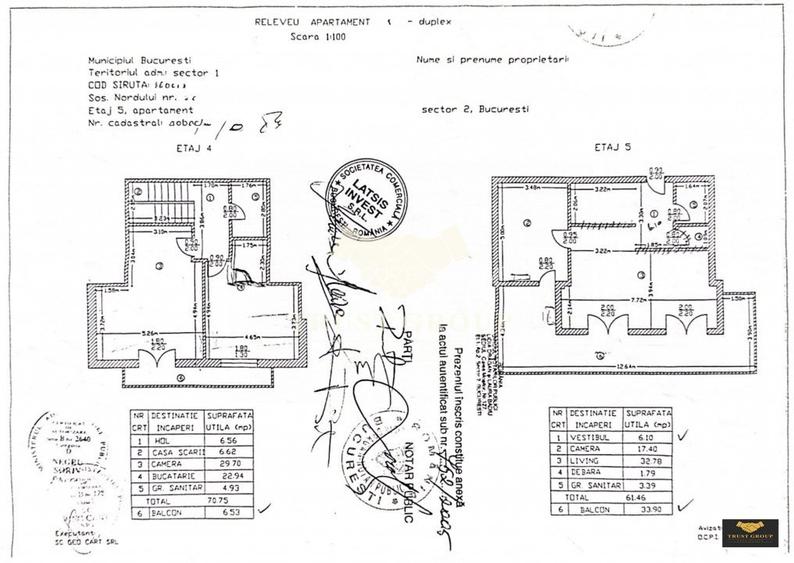 Duplex 3 camere Herastrau | Terasa | Loc de parcare - 9