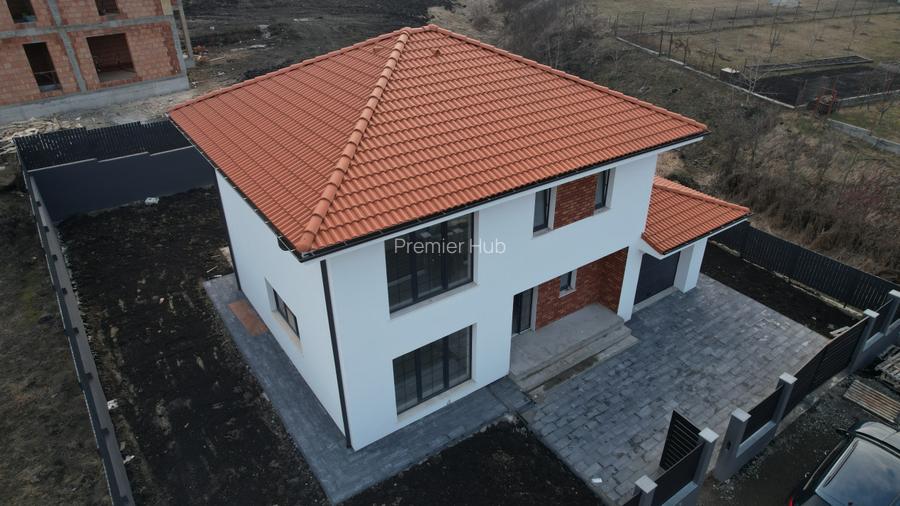 Casa individuala moderna cu garaj, 120 mp utili, teren 500 mp, Chinteni  - 10