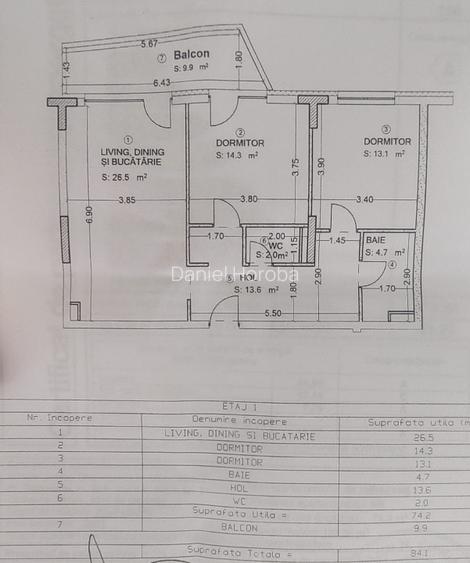 3 camere bloc Mon Jardin, 74 mp, mobilat modern, smart home, parcare subterană - 16