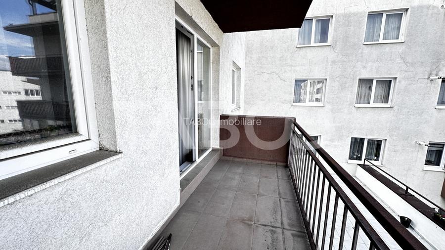 Apartament 2 camere mobilate utilate balcon parcare Calea Cisnadiei - 8