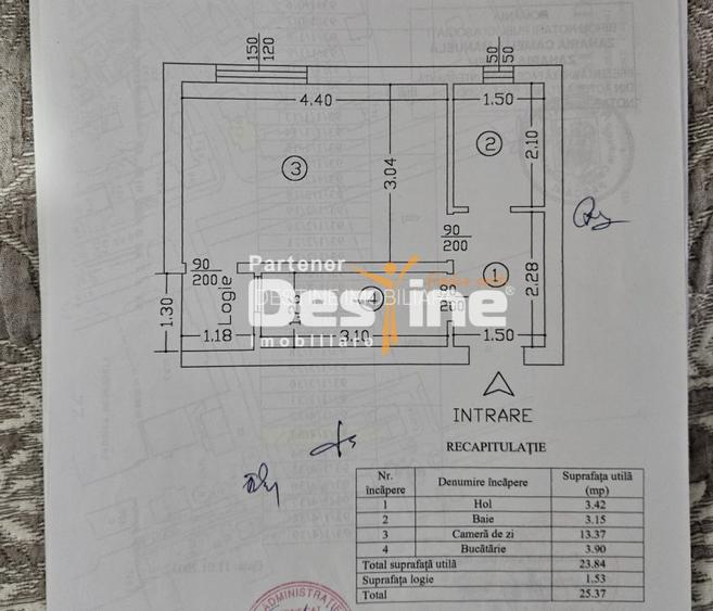 Garsonieră renovată complet, mobilată și utilată, centrală termică - Pascani - 7