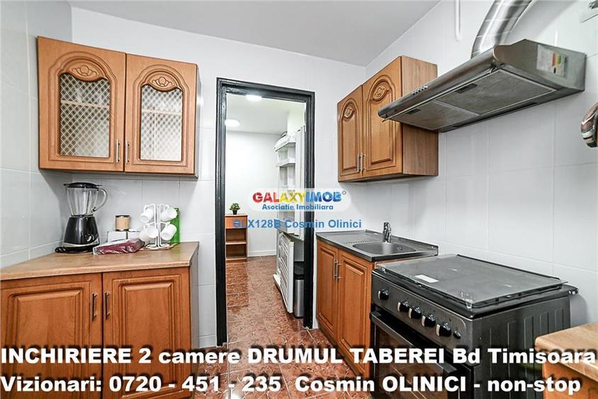 2 camere Drumul Taberei - Bd Timisoara 52 - 10 min metrou - 6