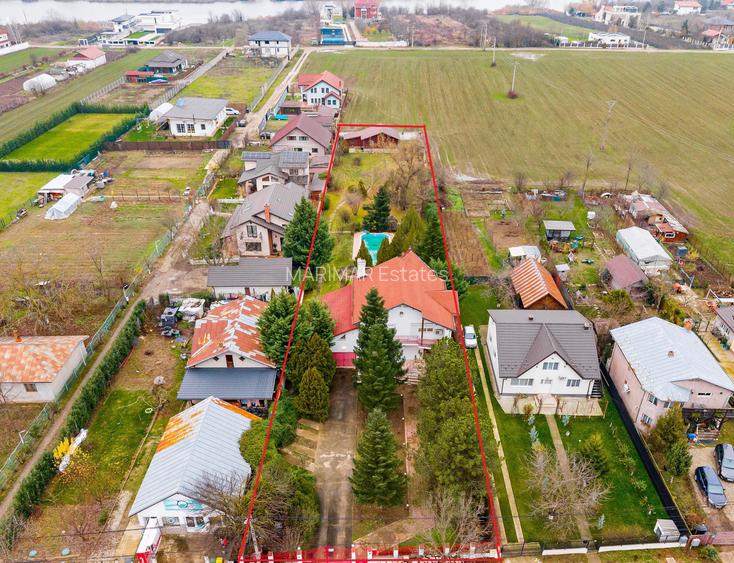 Vila tuturor anotimpurilor, piscină, teren 2649 mp, Snagov - Ciofliceni - 17