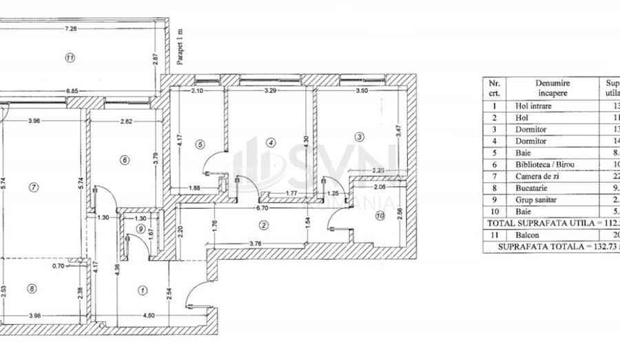REA1008585 Domenii - Penthouse 4 camere 133 mp - 5