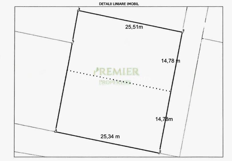 Teren de vanzare Mogosoaia 752 mp utilitati complete deschidere 29.56 - 5
