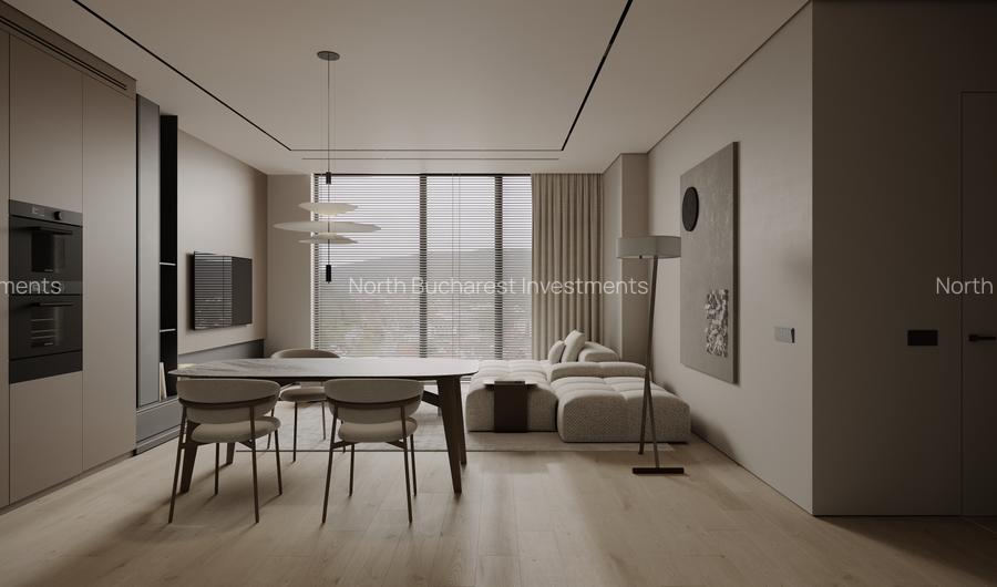 APARTAMENT 3 CAMERE - TERASA 49MP - PIPERA - BLOC NOU - COMISION 0% - 5