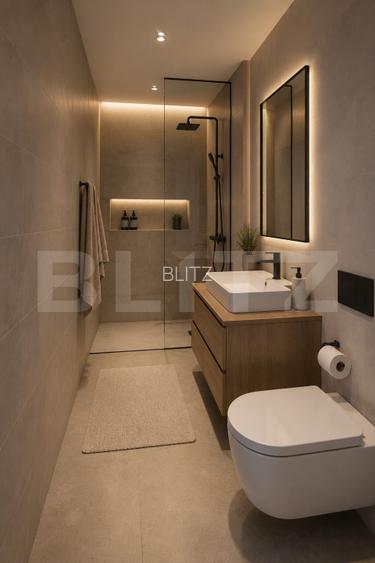 OPORTUNITATE! Apartament cu 2 camere ┃ Calea Turzii ┃ SEMIFINISAT ┃Priveliste - 3
