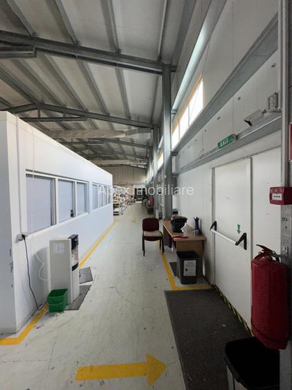 Hala Industrială Vest Ploiești 550 mp + Birouri | Parcare 20 auto | Acces TIR | - 3