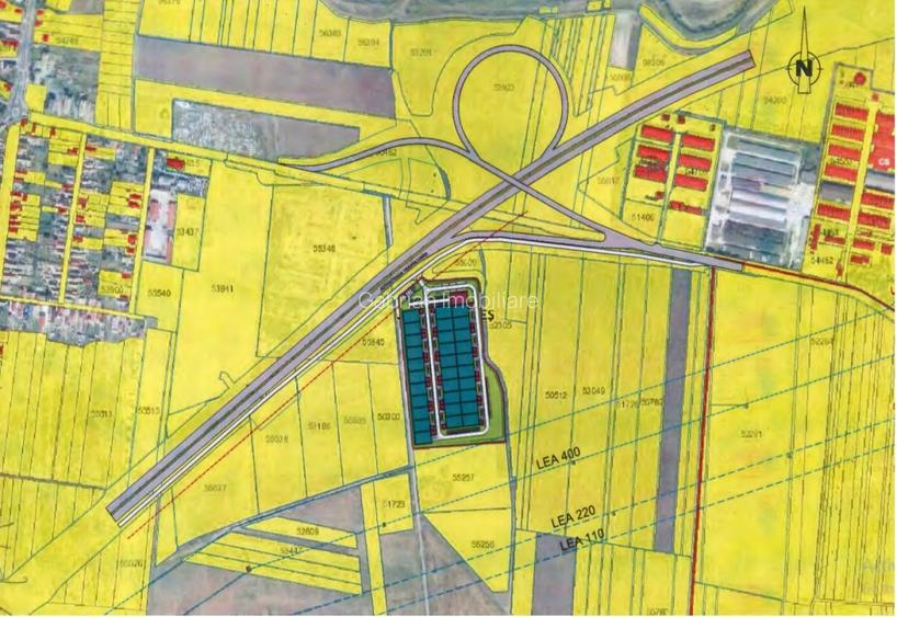 Vindem teren de 44376 mp pentru Parc logistic in Targu Mures - 2