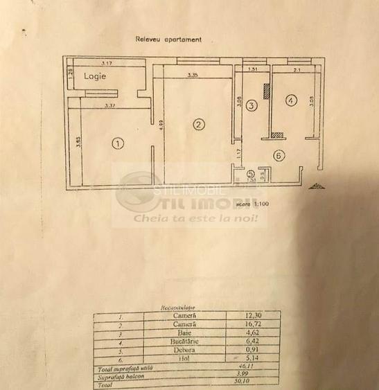 2 CAM PODU ROS PALAS CANTEMIR FARA RISC ETAJ INTERMEDIAR - 8