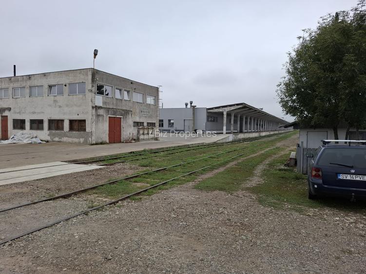Hala de vanzare cu acces la cale ferata – Dornesti, Suceava - 4