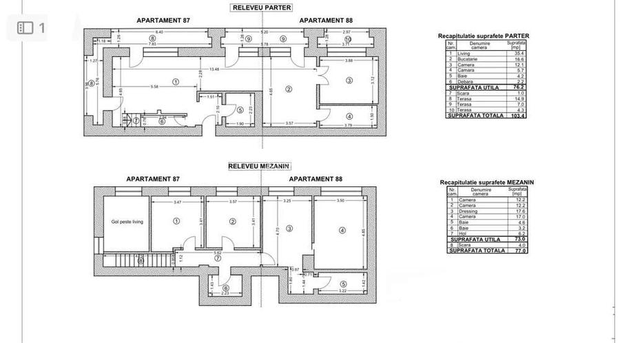Duplex 5 camere exclusivist Promenada Mall 0% comision - 14