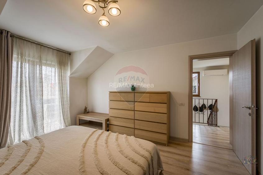 Pipera | 4 camere | semineu + piatra naturala | bucatarie elegantă - 20