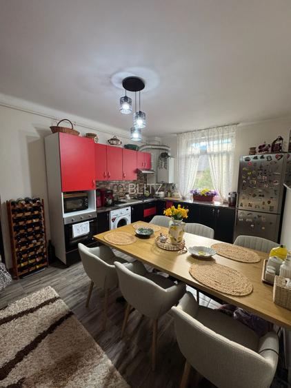 Apartament 2 camere, 54 mp, panoramă, curte privată și parcare, zona Ferneziu - 3