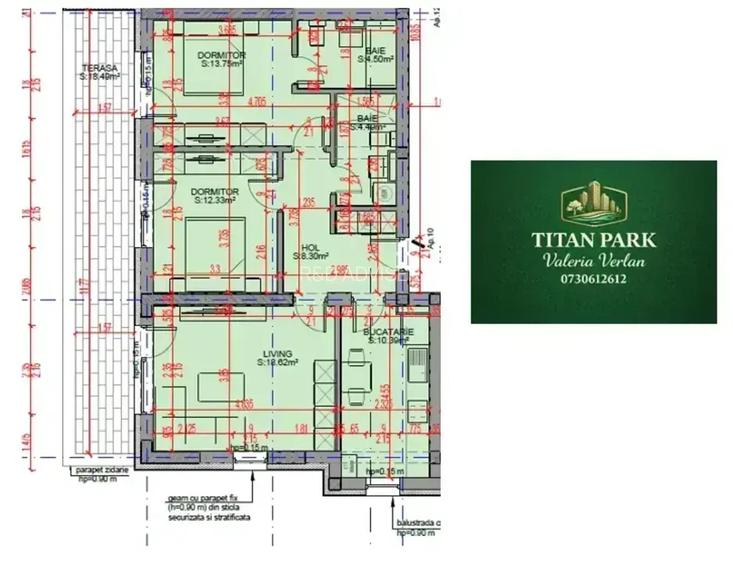 Apartament 3 Camere Parcare Gratis 0% COMISION Metrou Teclu Pallady - 9