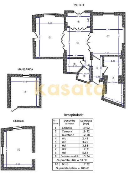 OPORTUNITATE | VILĂ 14 CAMERE | ZONA ICOANEI | LUX ȘI SPAȚIU - 18