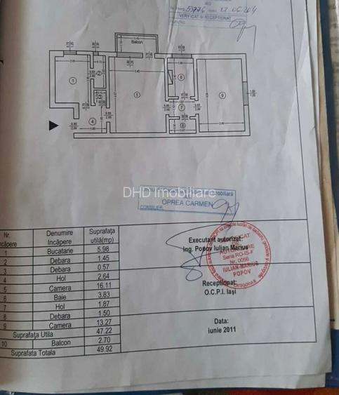 Apartament 2 camere, Tatarasi Flora. - 10