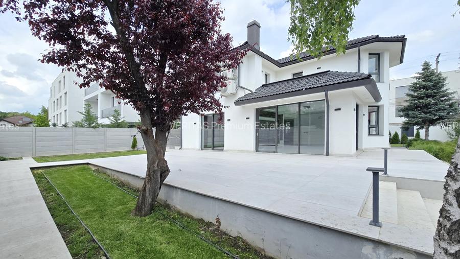 Casa superba teren 1000 mp, lift, 2 dormitoare parter, spatii ample, intimitate - 33