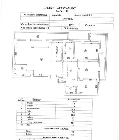 Primo - strada Rapsodiei - apartament 4 camere de lux - 11