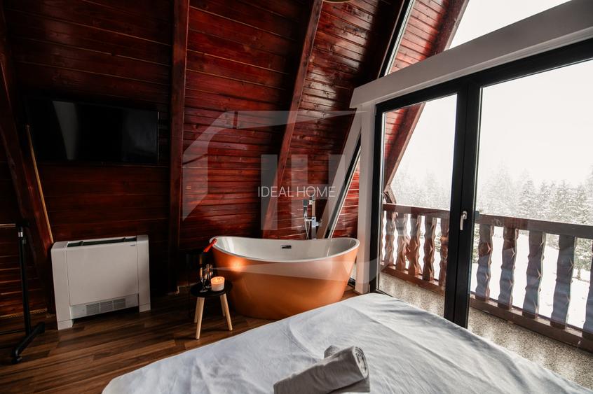 Cabana A-frame 5 camere la Belis / Business functional si profitabil - 11