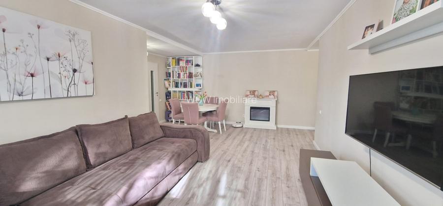 De vanzare in Selimbar apartament 3 camere 2 bai si curte - 3