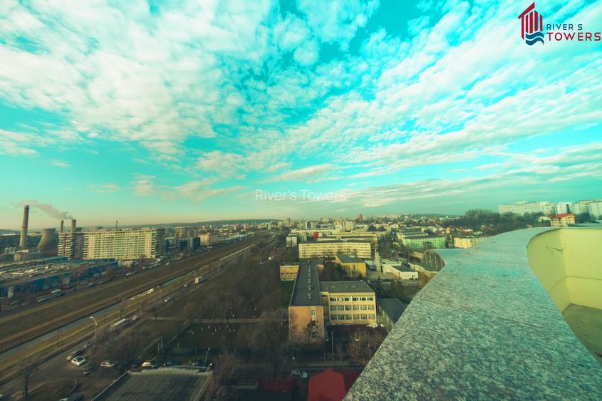 RIVER"S TOWERS - Penthouse finalizat si intabulat, se vinde la alb - 13