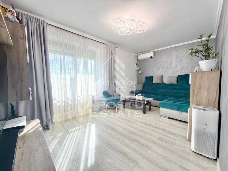 Apartament cu 3 camere decomandat, complet mobilat la parter in Giroc. - 3
