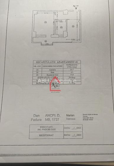 Apartament cu o camera, Bloc nou, Tatarasi - 1