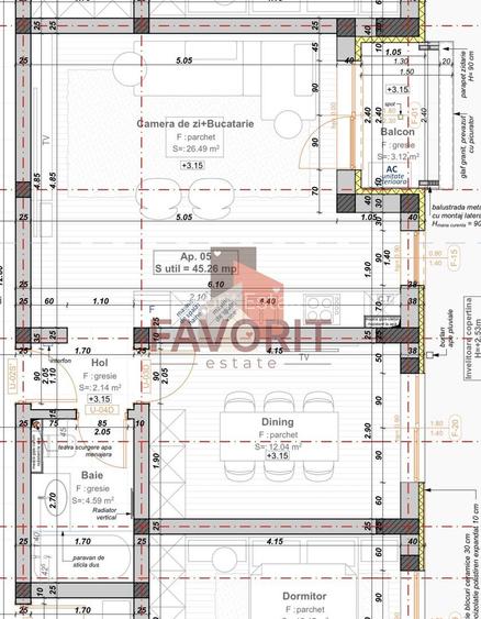 2 camere | Etaj 1 | Loc de parcare | Finisaje la alegere - 1