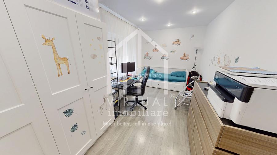 Ap. cu 3 camere 83mp utili + terasa si gradina  | 2 locuri de parcare - 8