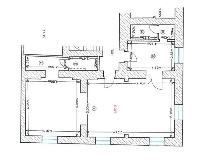 Spatiu birouri, SAD, 89 mp, Zona Ultracentrala Piata Unirii