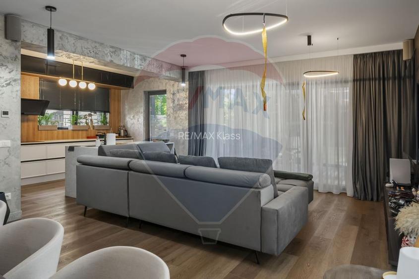 Vila luminoasa 4 camere, 202 mp utili, Corbeanca, ansamblu cu piscina - 5