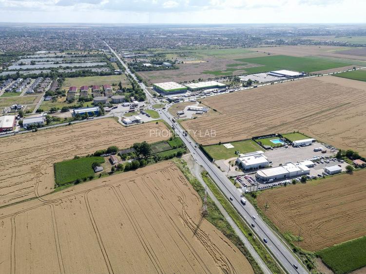 Teren 7653mp cu PUZ aprobat DN Arad Oradea - 6