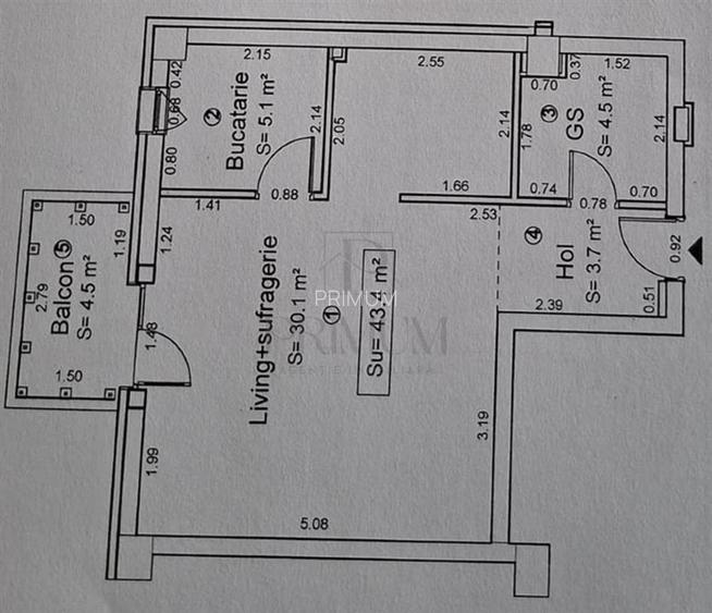 Take Ionescu - 1,5 Camere - Vedere panoramica - Mobilat si utilat - Perfect inve - 9