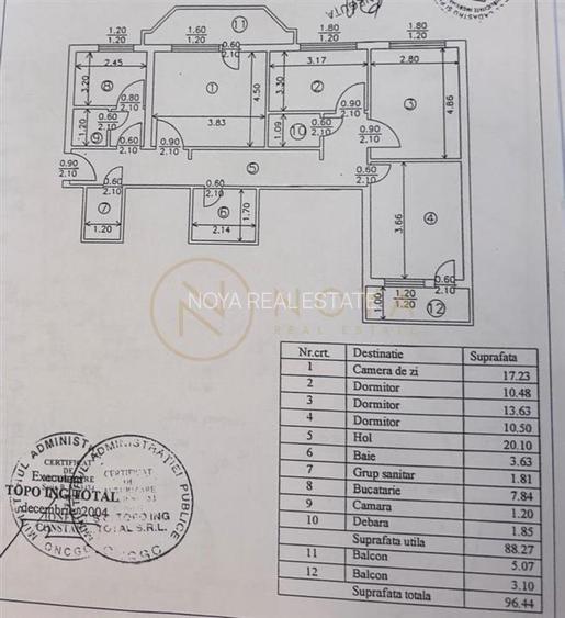 Apartament cu 4 camere Renovat 96 mp | Lujerului Militari - 22